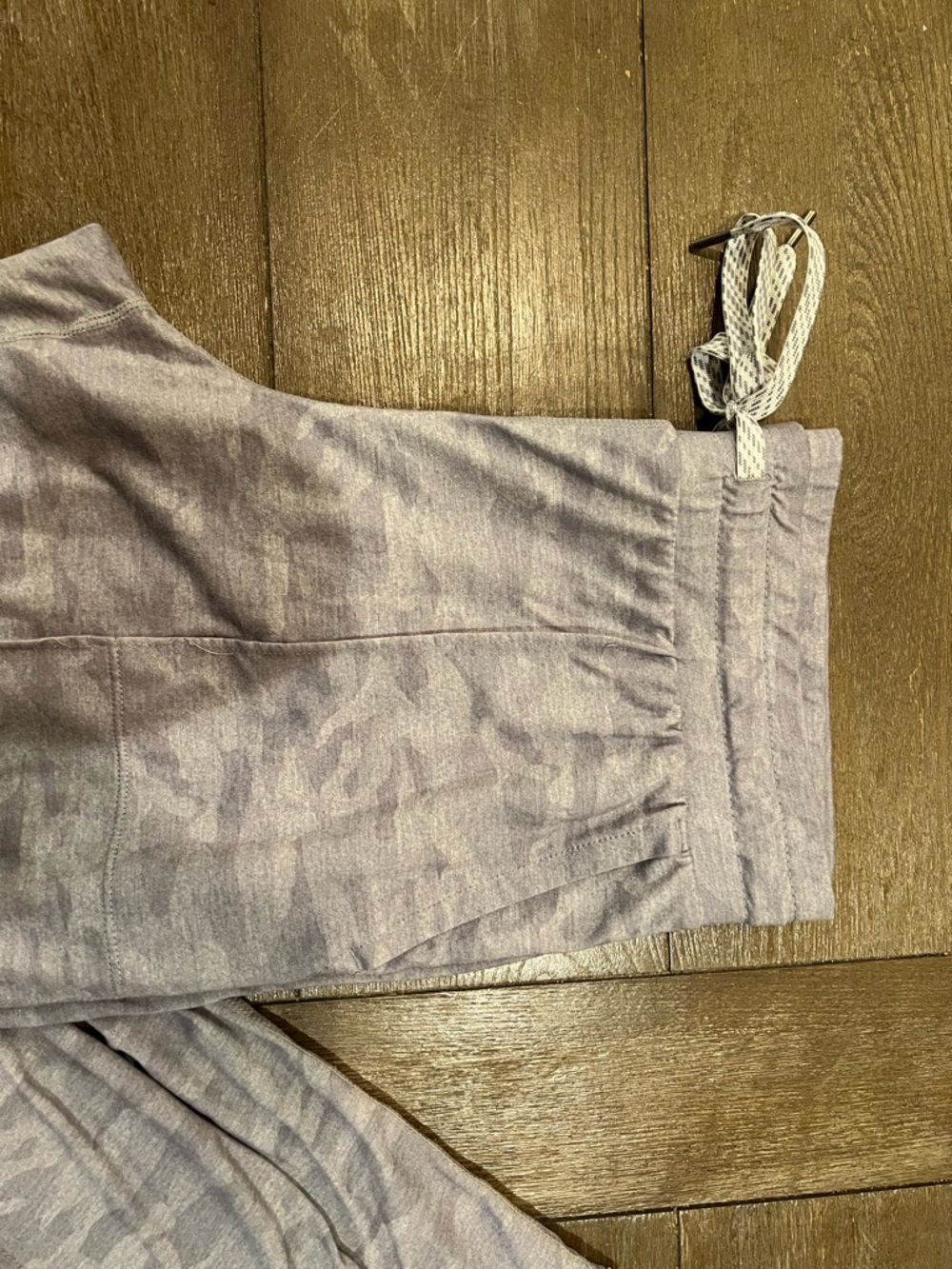 Favorite Soft Pant Gray Camo Joggers Lounge Pants Athleisure Medium - Picture 3 of 6